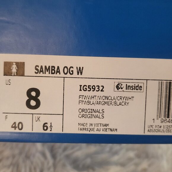 Adidas Samba OG W Wonder Clay Pink Gum - Picture 6 of 8